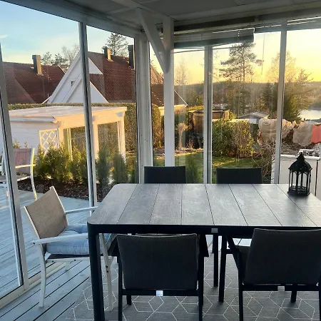 아파트 Super Fresh With Garden Wifi Ev Carger Nøtterøy