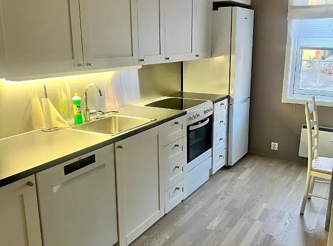 Super Fresh With Garden Wifi Ev Carger アパート Nøtterøy